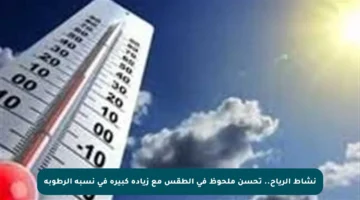 نشاط الرياح.. تحسن ملحوظ في الطقس مع زيادة كبيرة في نسبة الرطوبة